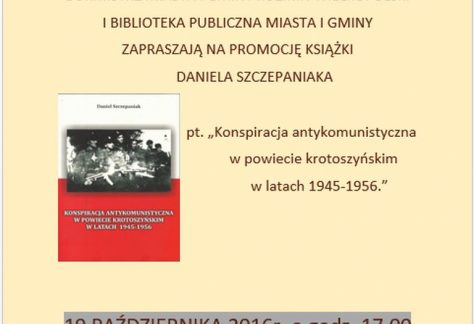 Zapraszamy na promocję książki Daniela Szczepaniaka