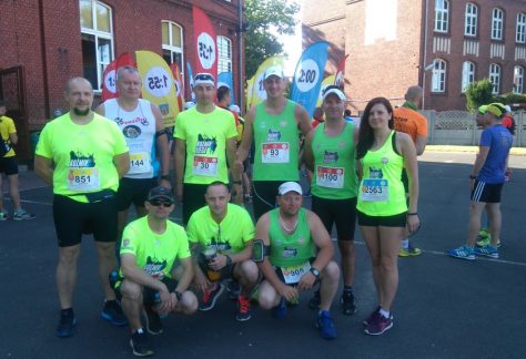 Grupa Koźmin biega na XXI Półmaratonie Słowaka w Grodzisku Wielkopolskim