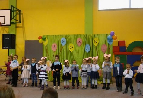 Pasowanie na przedszkolaka w ZSP w Borzęciczkach