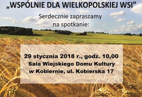 Spotkanie “Wspólnie dla wielkopolskiej wsi”