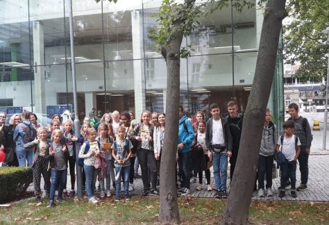 Uczniowie z Trójki na IV Dniu Popularyzacji Matematyki w Warszawie