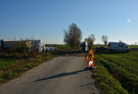 Przebudowa odcinka drogi gminnej Kaniew-Skałów
