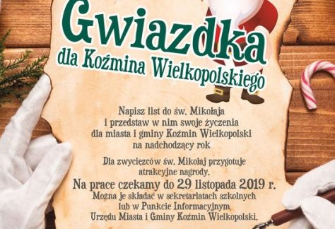 Konkurs “Gwiazdka dla Koźmina Wielkopolskiego”