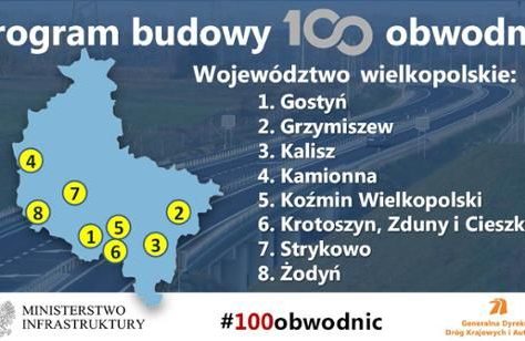 Obwodnica Koźmina Wielkopolskiego na rządowej liście 100 obwodnic