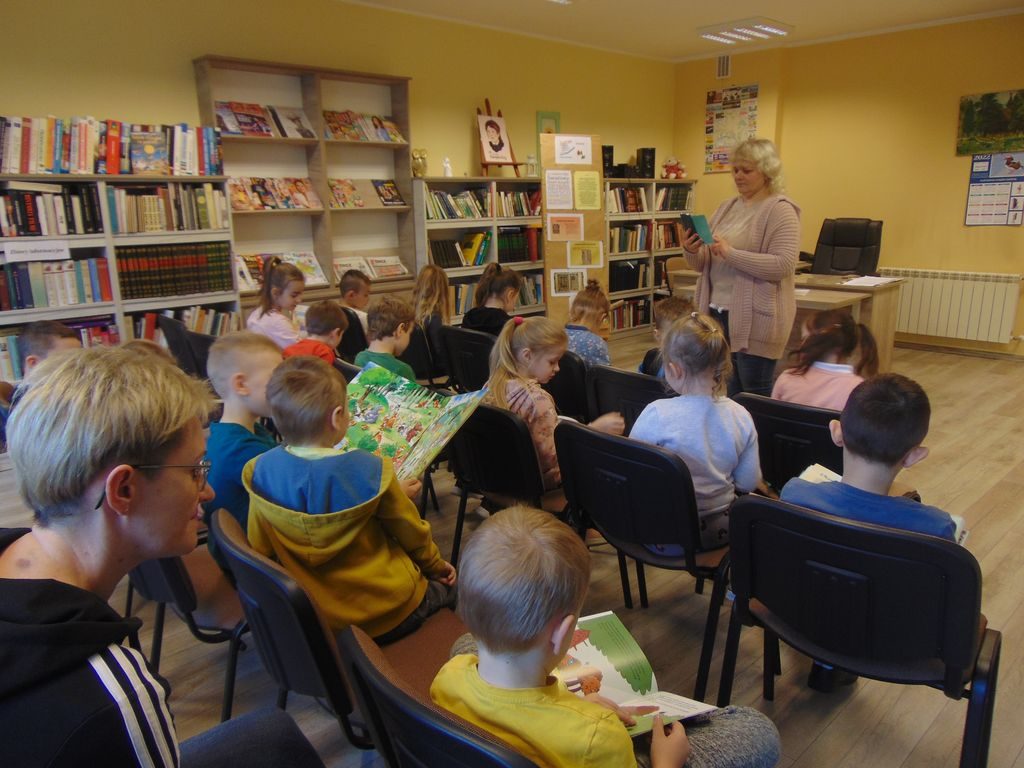 Spotkanie z małymi czytelnikami z okazji Światowego Dnia Książki