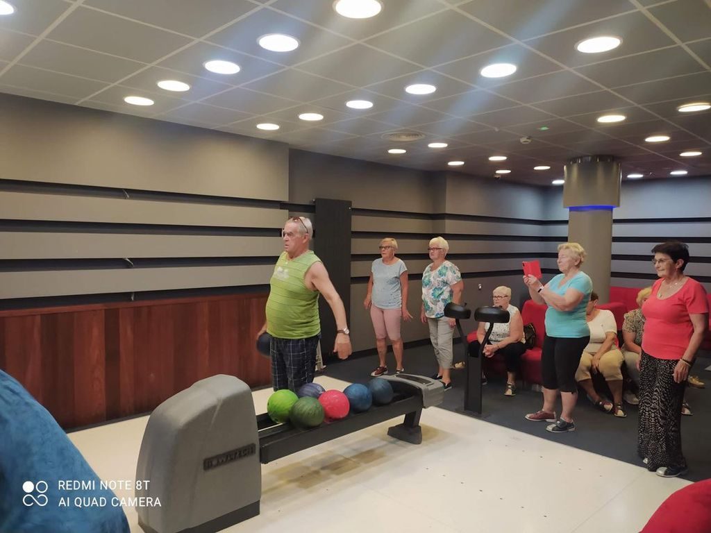 Seniorzy podczas warsztatów w ramach projektu Aktywny Senior