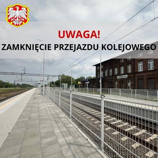 Zamknięcie przejazdu Lipowiec -Psie Pole 