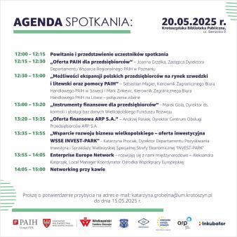 Zaproszenie na spotkanie biznesowe w Krotoszynie