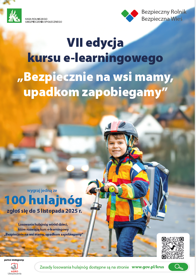 „Bezpiecznie na wsi mamy – upadkom zapobiegamy” - konkurs 