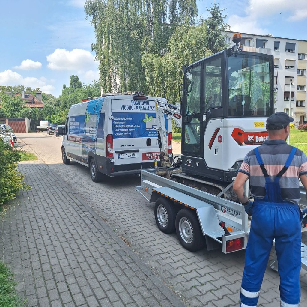 Awaria  sieci wodociągowej na Osiedlu Tysiąclecia  