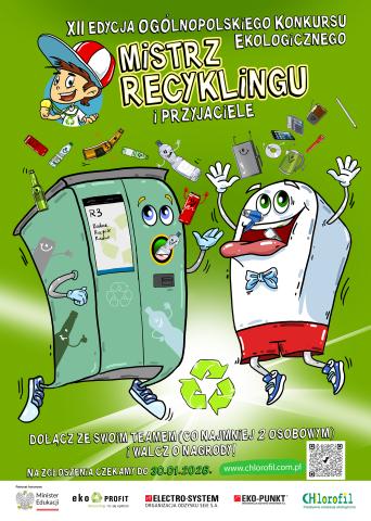12. edycja konkursu „Mistrz Recyklingu i Przyjaciele” 