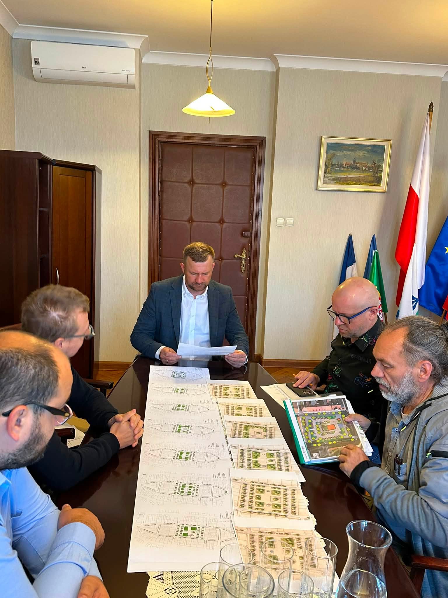 Spotkanie poświęcone rewitalizacji rynku w Koźminie Wielkopolskim