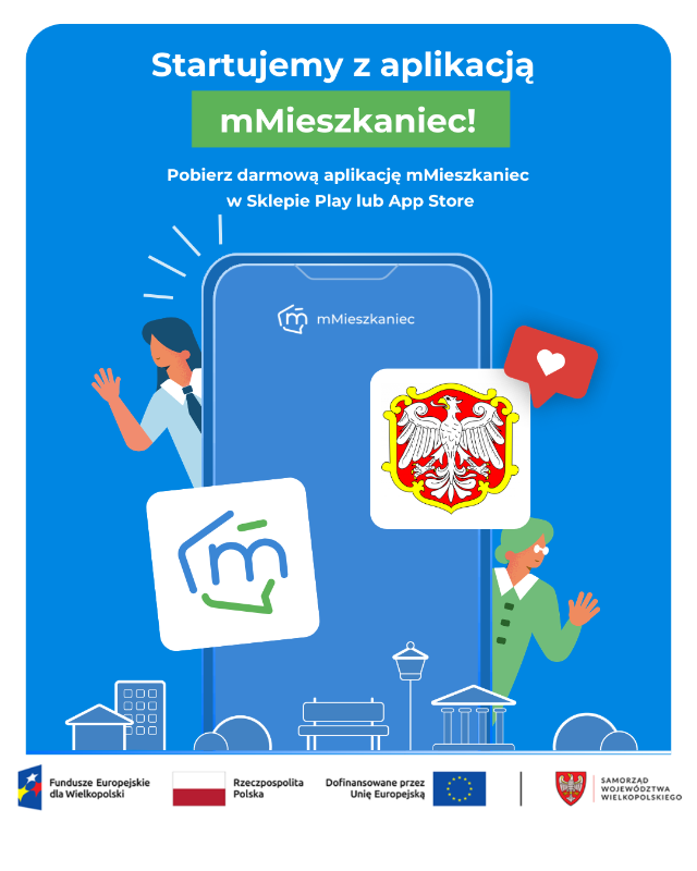 Nowa aplikacja mMieszkaniec już dostępna dla mieszkańców Gminy Koźmin Wielkopolski