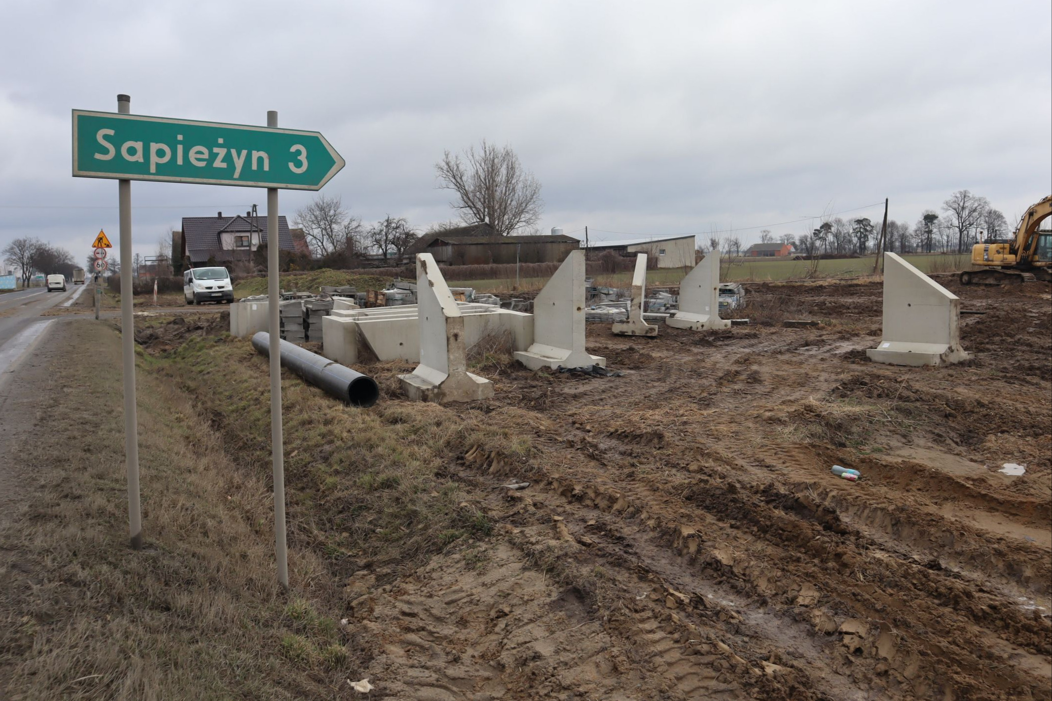 Droga powiatowa Sapieżyn - zmiana organizacji ruchu