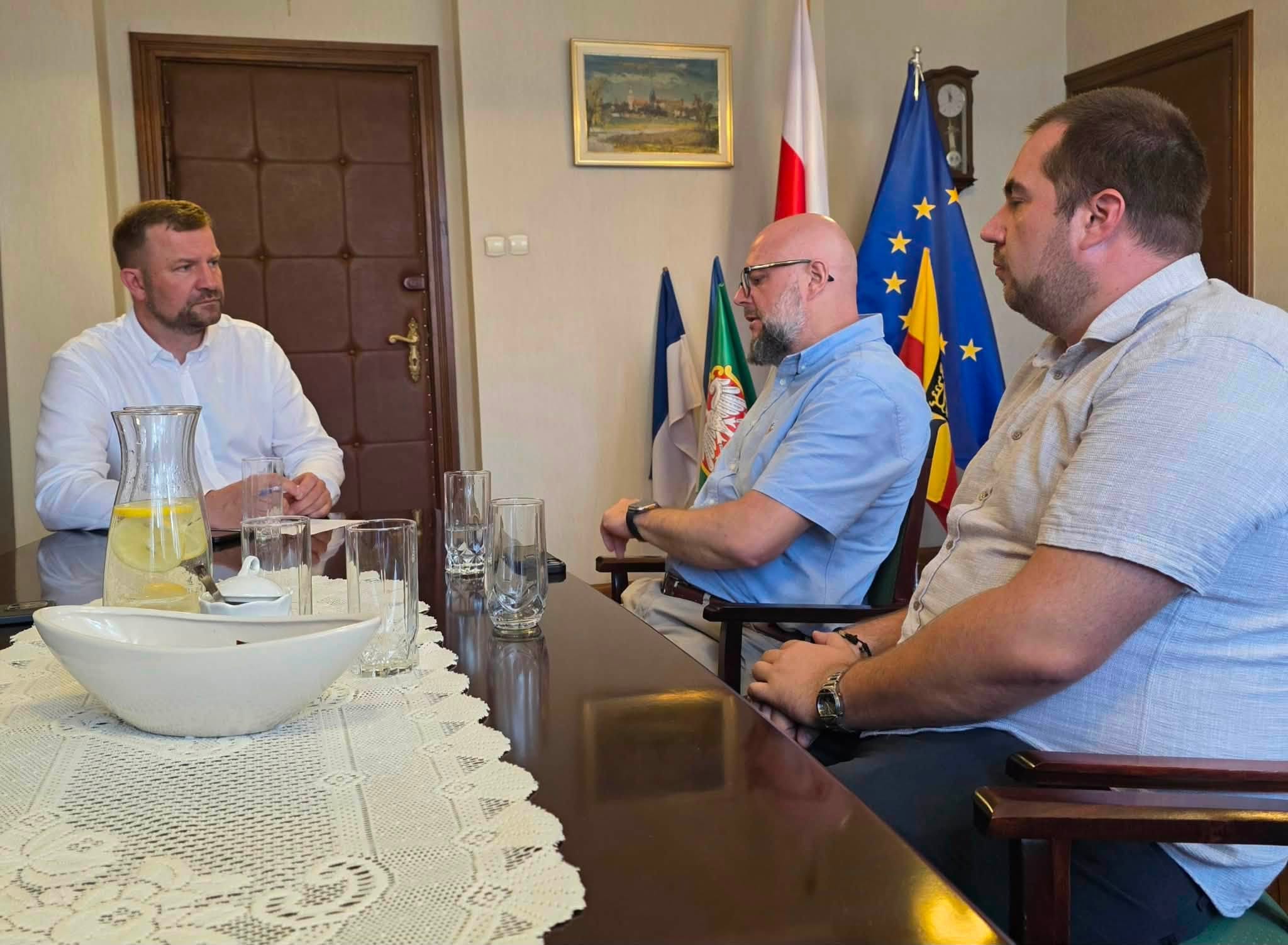 Rozmawiali o inwestycjach drogowych w naszej gminie