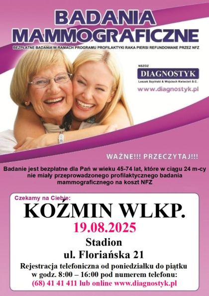 Koźmin_Wielkopolski-_mammografia