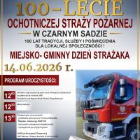 Plakat 100lecie OSP Czarny Sad