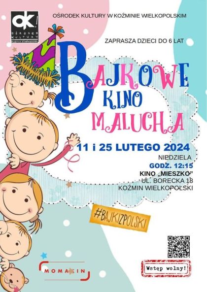 Bajkowe kino dla malucha luty 24