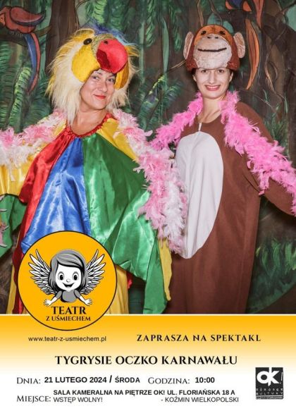 TYGRYSIE OCZKO KARNAWAŁU