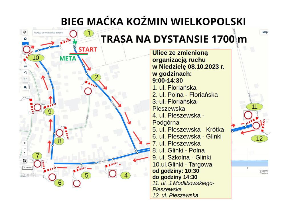 Mapa sytuacyjna.